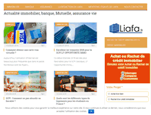 Tablet Screenshot of liafa.fr